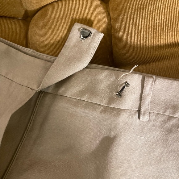 Liz Claiborne Tan and Pink Pants Suit Set Sz 8 - Picture 15 of 15